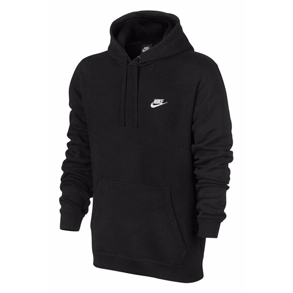 Nike Other - Nike Black Hoodie Active Sportswear Fleece Workout Athletic Pullover Men's XL
